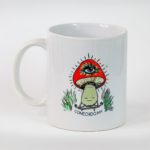 Taza Hongo Meditando de Cerámica 325 ml