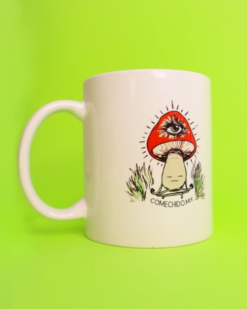 Taza hongos de cerámica 325 ml