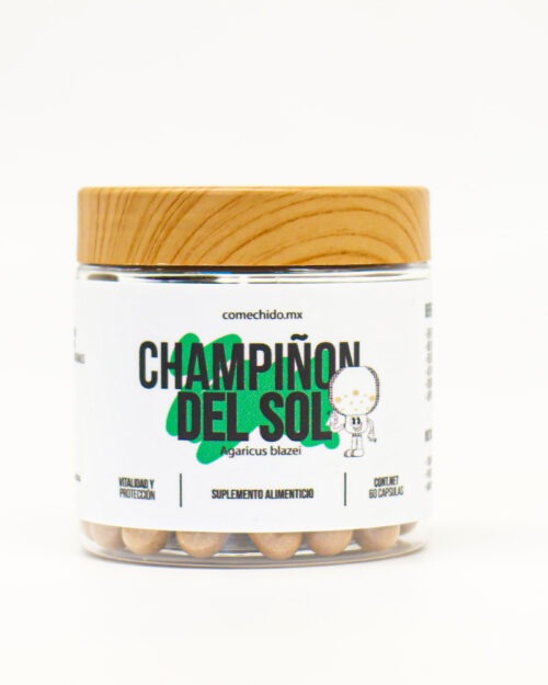 Champiñon del Sol (Agaricus Blazei) 60 cápsulas