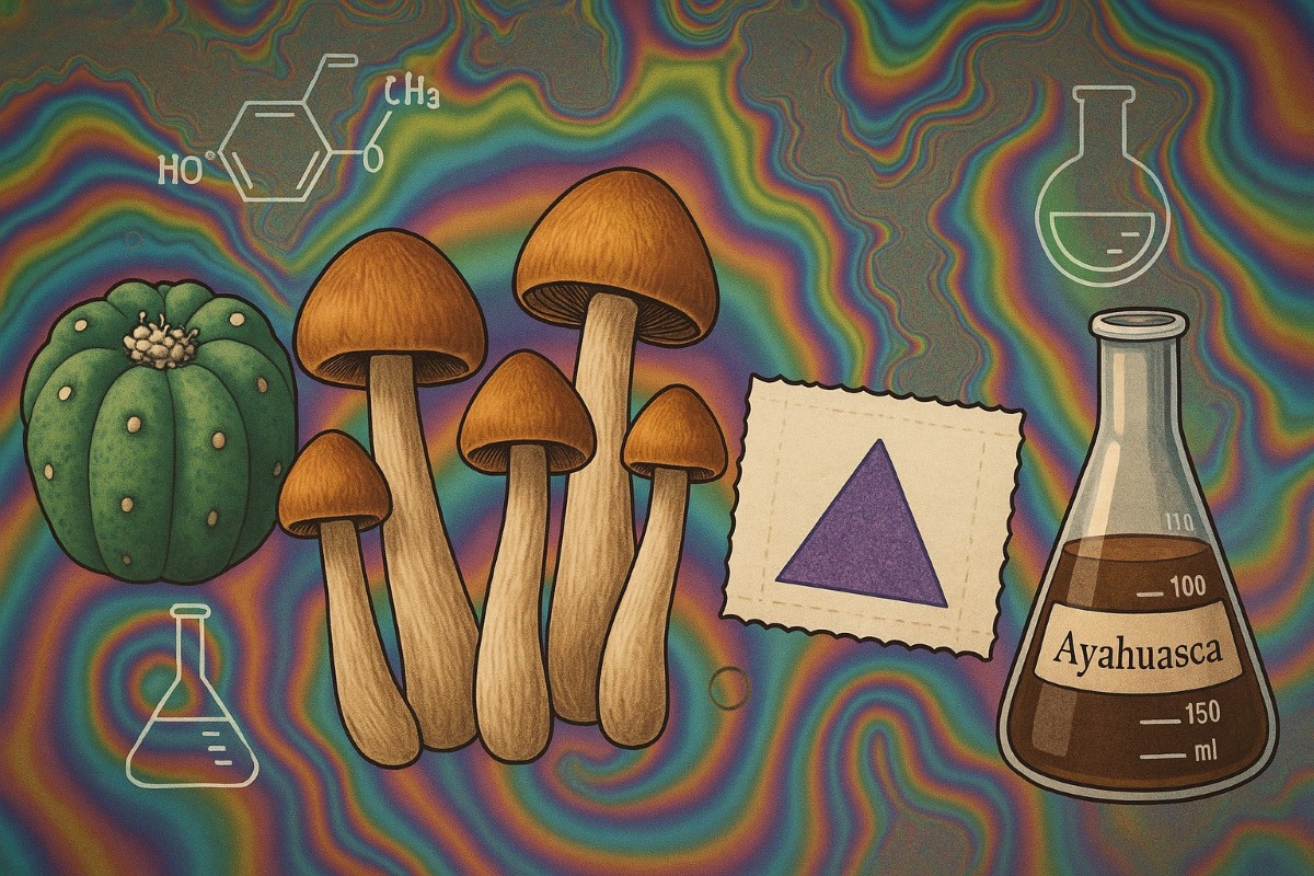 Los psicodélicos son una droga