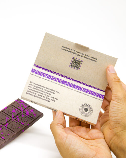 Champi Barra chocolate y hongos golden teacher Come Chido México