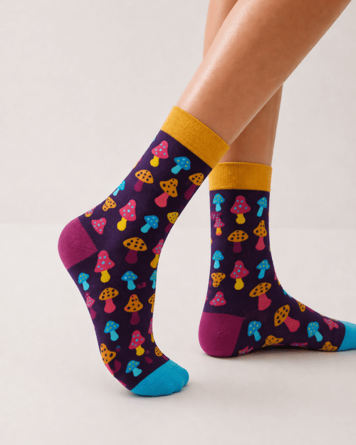 Calcetines de hongos