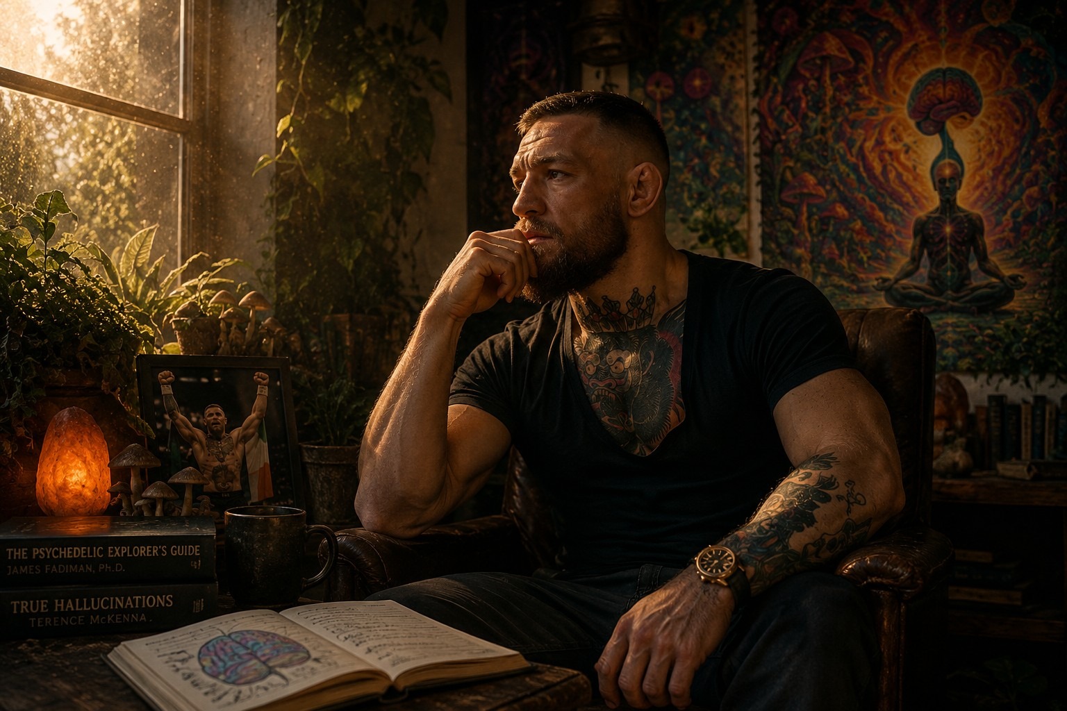 Por qué Conor McGregor utilizó terapia con psicodélicos